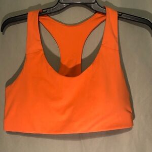 XXL orange sports bra